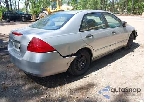 2007 Honda Accord 2.4 Vp из США, поврежденный, VIN 1HGCM56157A018398